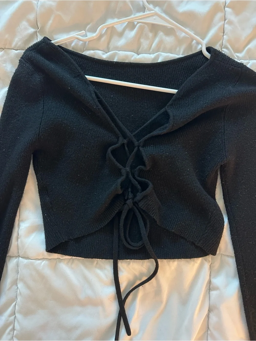 Urban Outfitters Black Knit Sweater Top